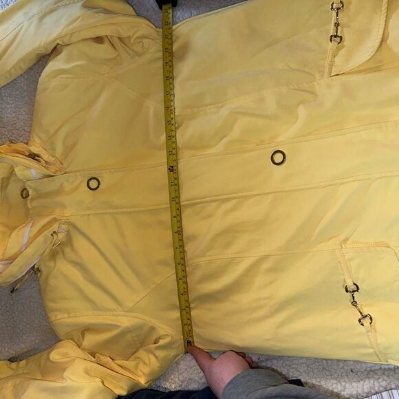 Studio Works Women’s Sunshine Yellow Zipper Coat Jacket Small NWT - Picture 10 of 13